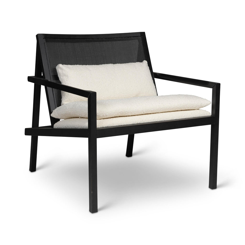 Modern Brazilian Barra Cane Lounge Chair