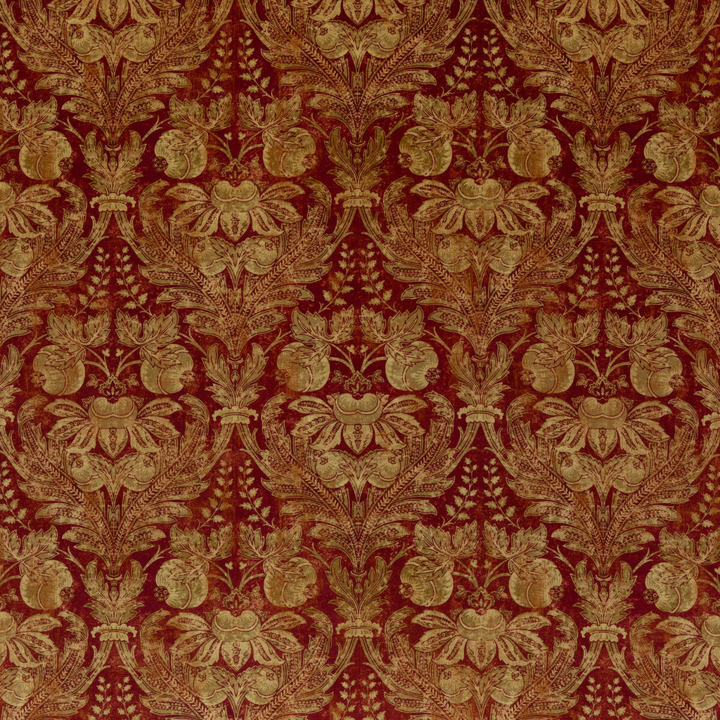 Lapura Velvet - Indian Red