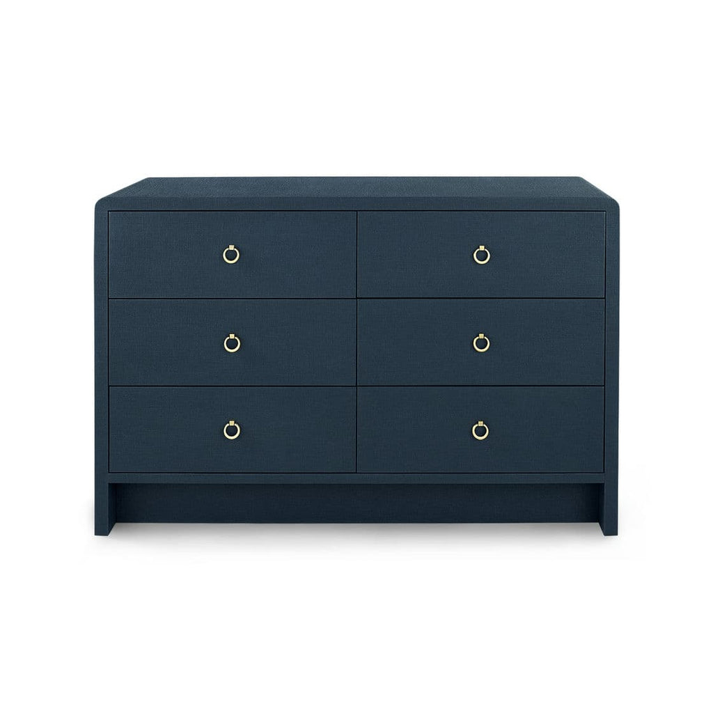 Bryant Linen Extra Large 6-Drawer - Blue Steel