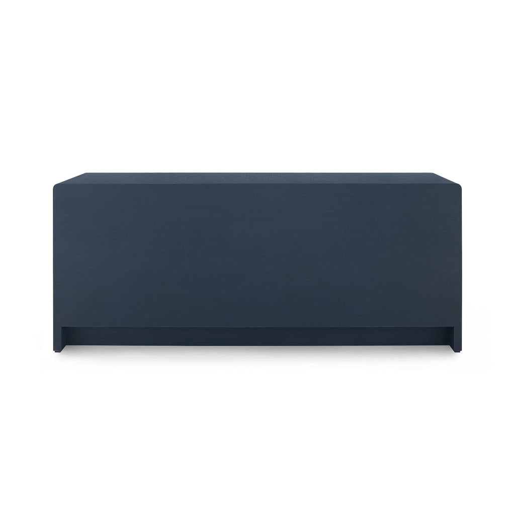 Bryant Linen Extra Wide Large 6-Drawer - Blue Steel