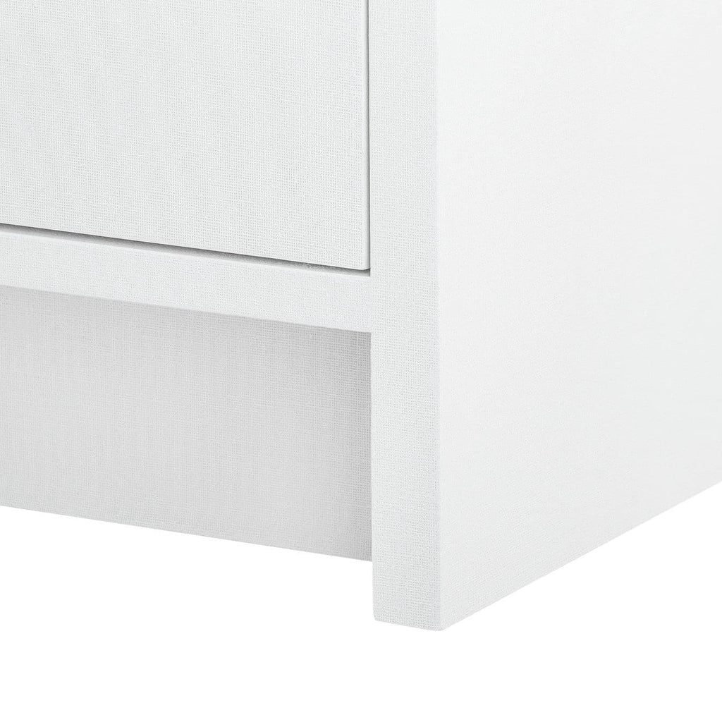 Bryant Linen Extra Wide Large 6-Drawer - Chiffon White