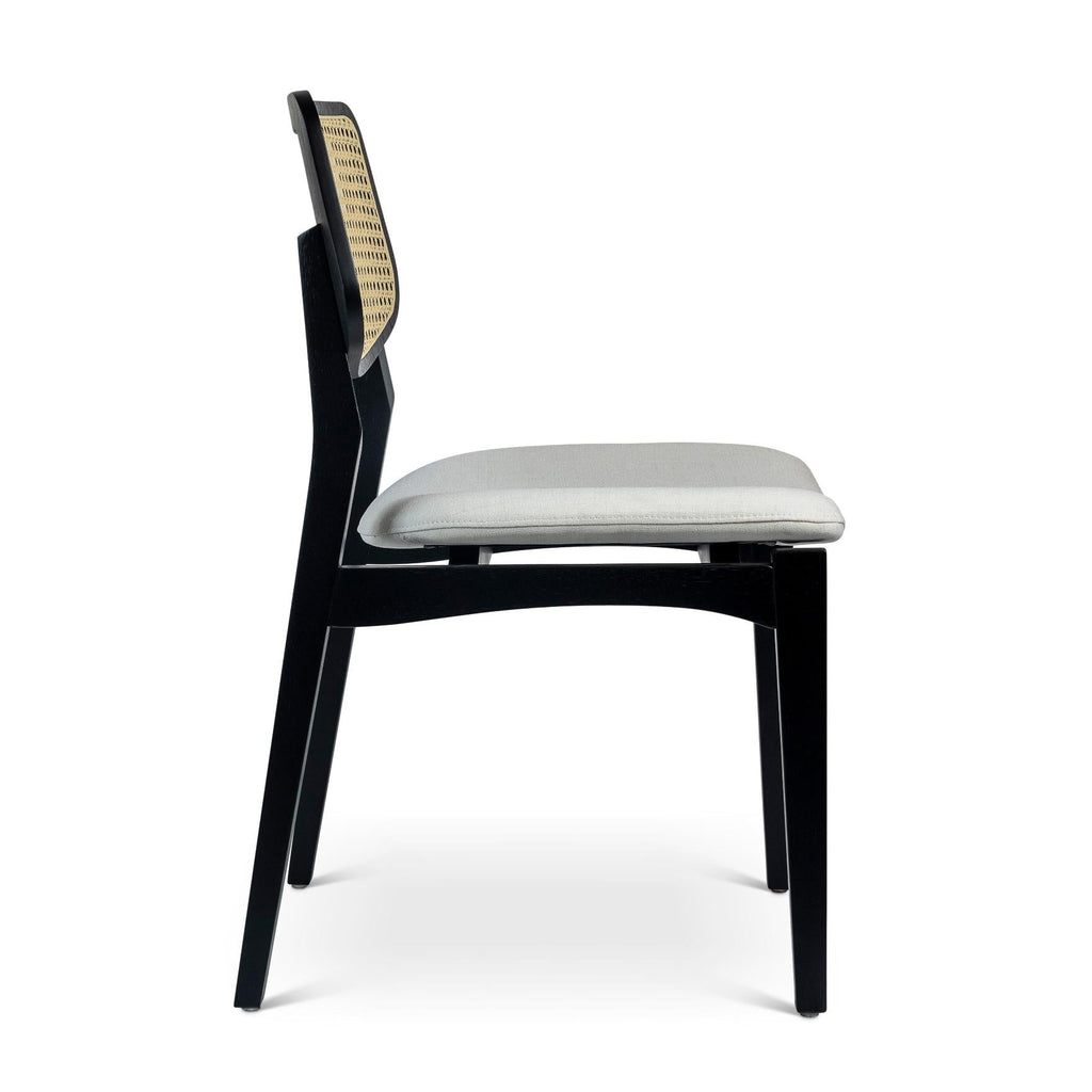 Modern Brazilian Beth Cane Side Chair