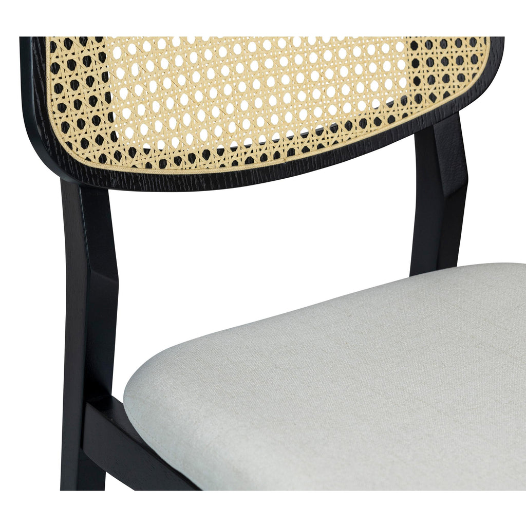 Modern Brazilian Beth Cane Side Chair