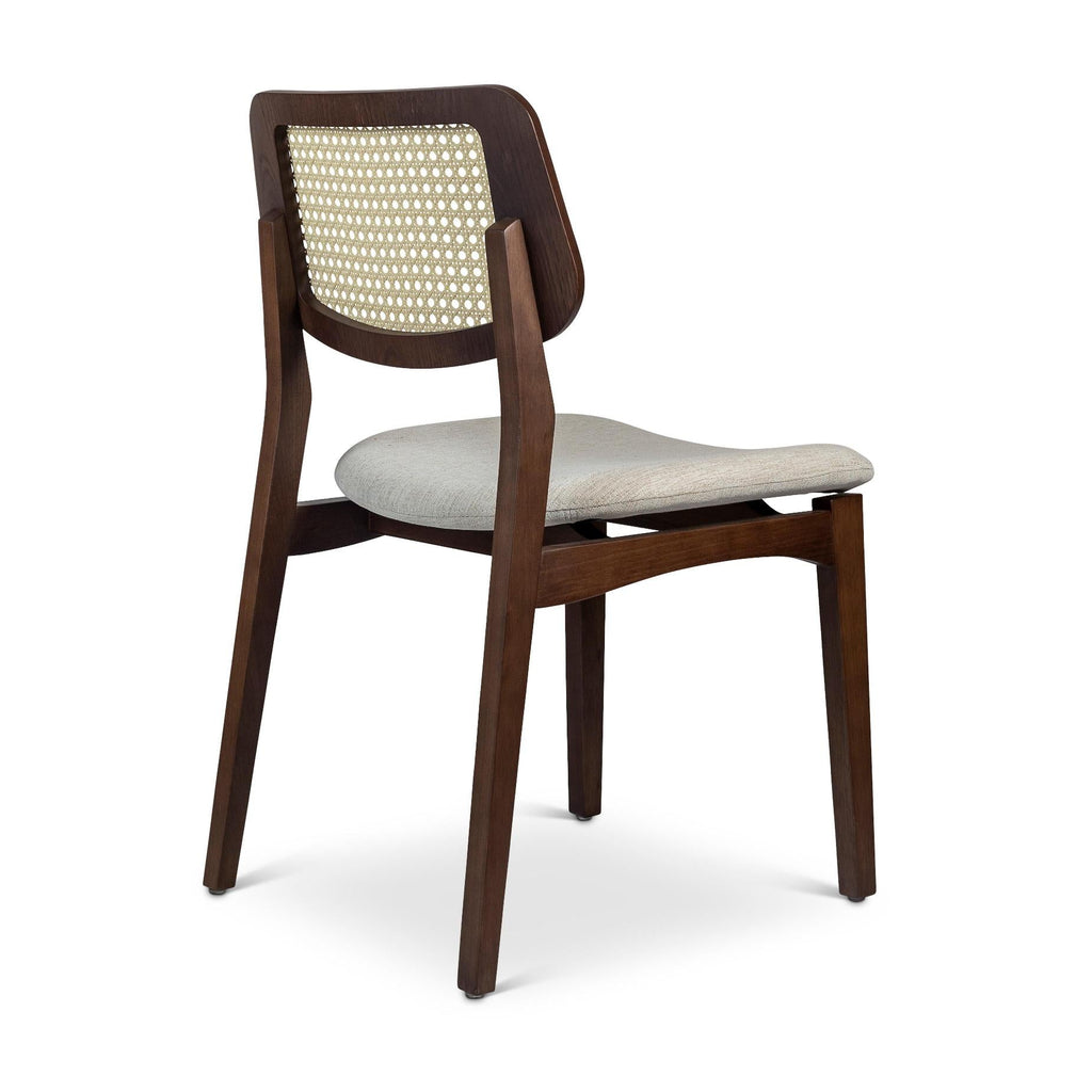 Modern Brazilian Beth Cane Side Chair