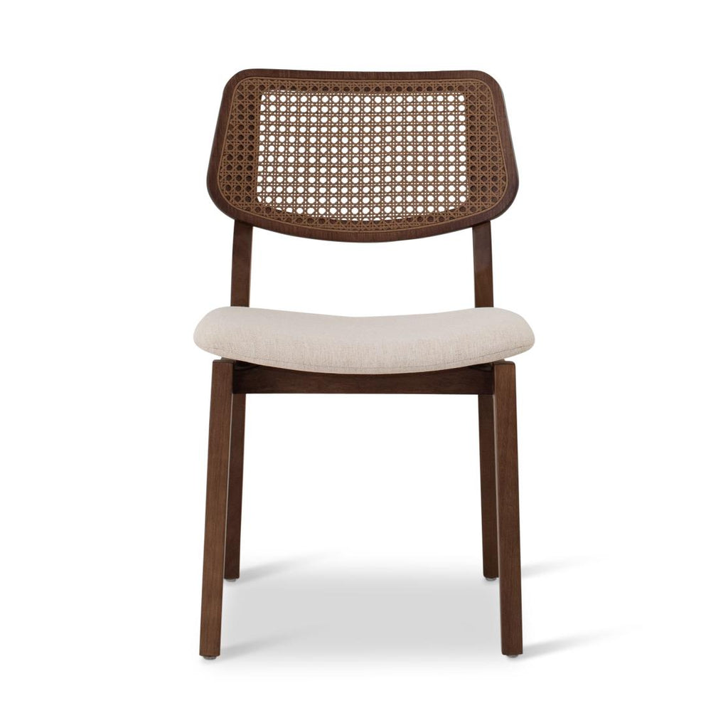 Modern Brazilian Beth Cane Side Chair