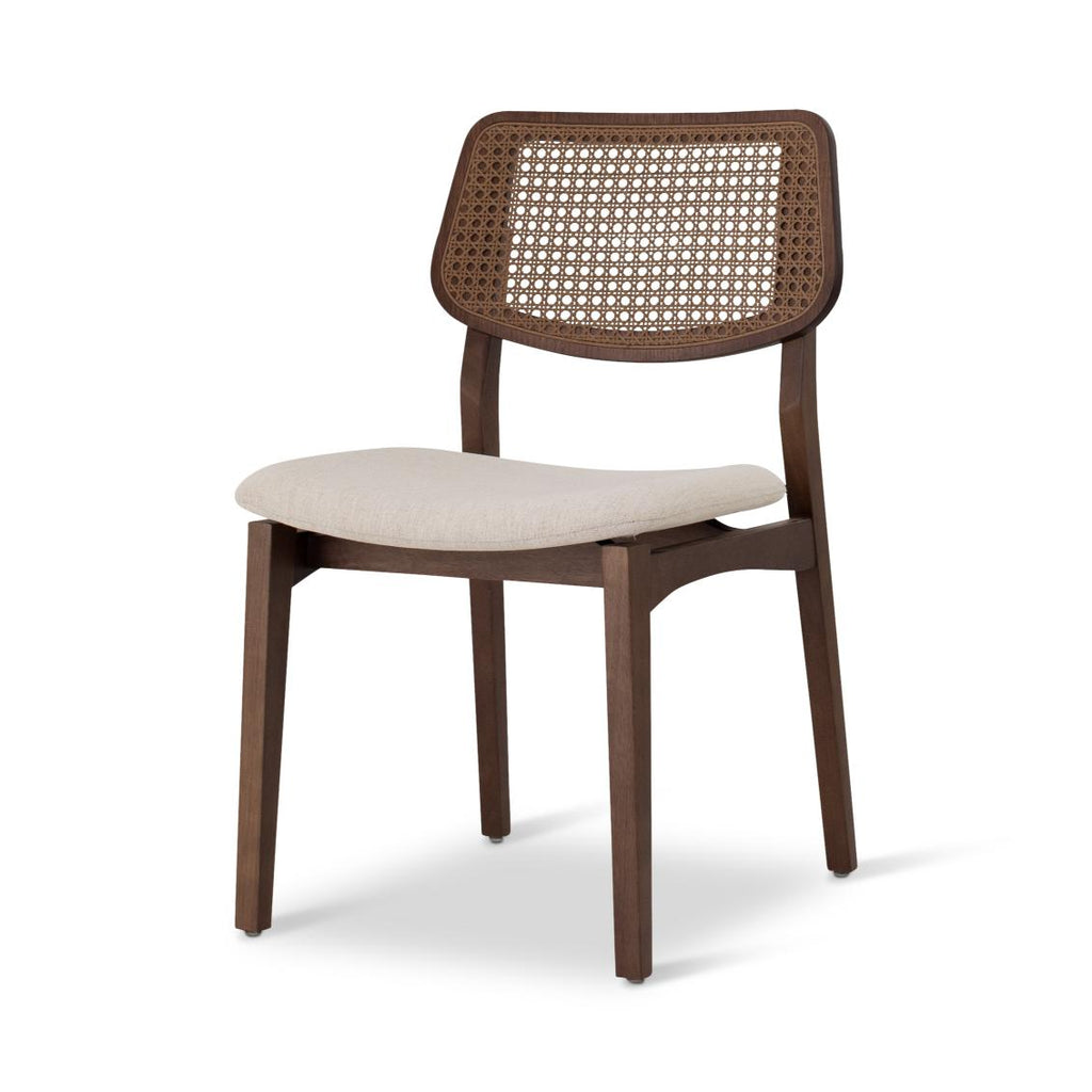 Modern Brazilian Beth Cane Side Chair