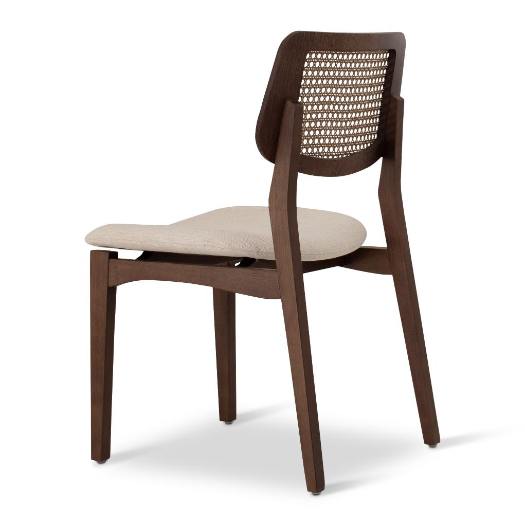 Modern Brazilian Beth Cane Side Chair