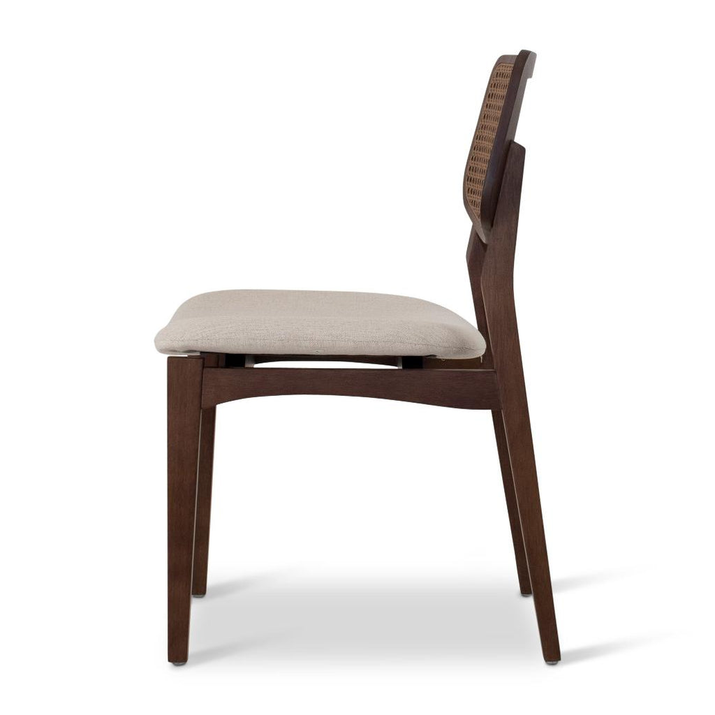 Modern Brazilian Beth Cane Side Chair