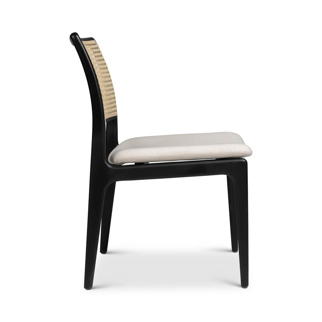 Modern Brazilian Charlotte Cane Side Chair