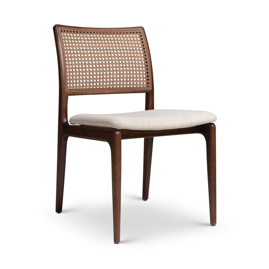 Modern Brazilian Charlotte Cane Side Chair