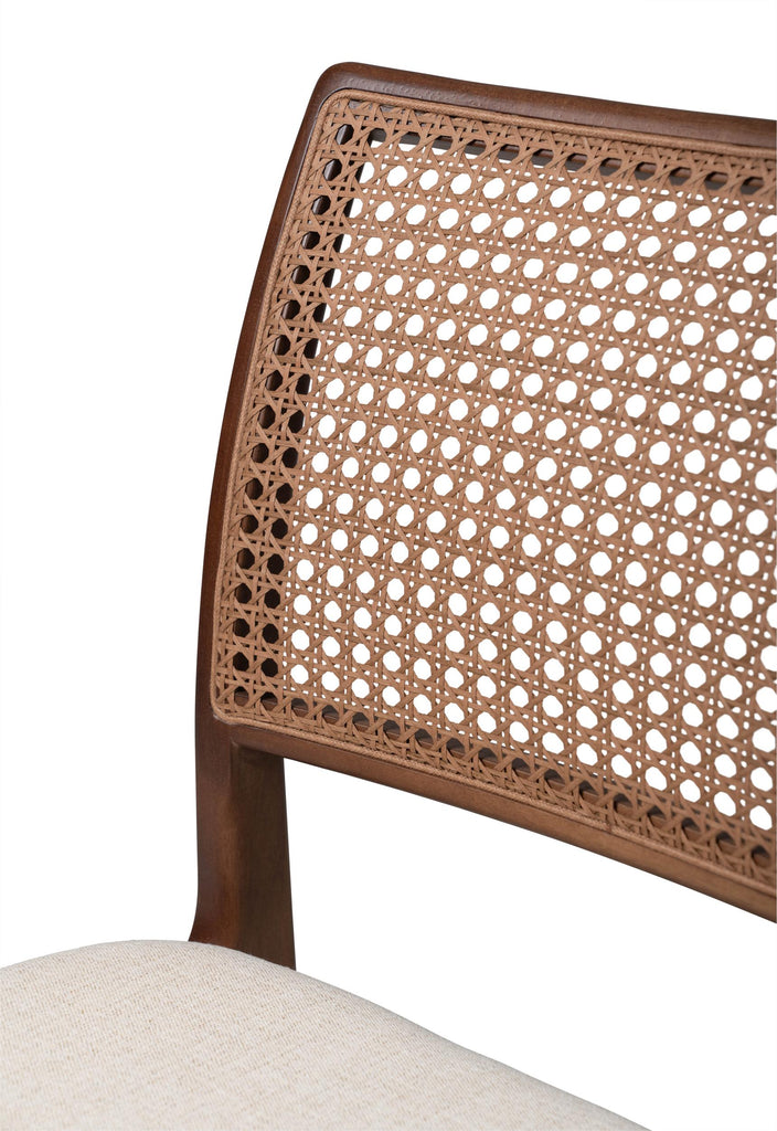 Modern Brazilian Charlotte Cane Side Chair