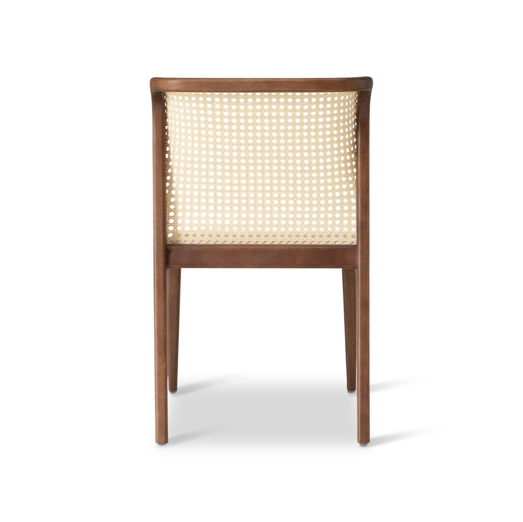 Modern Brazilian Eloa Cane Side Chair