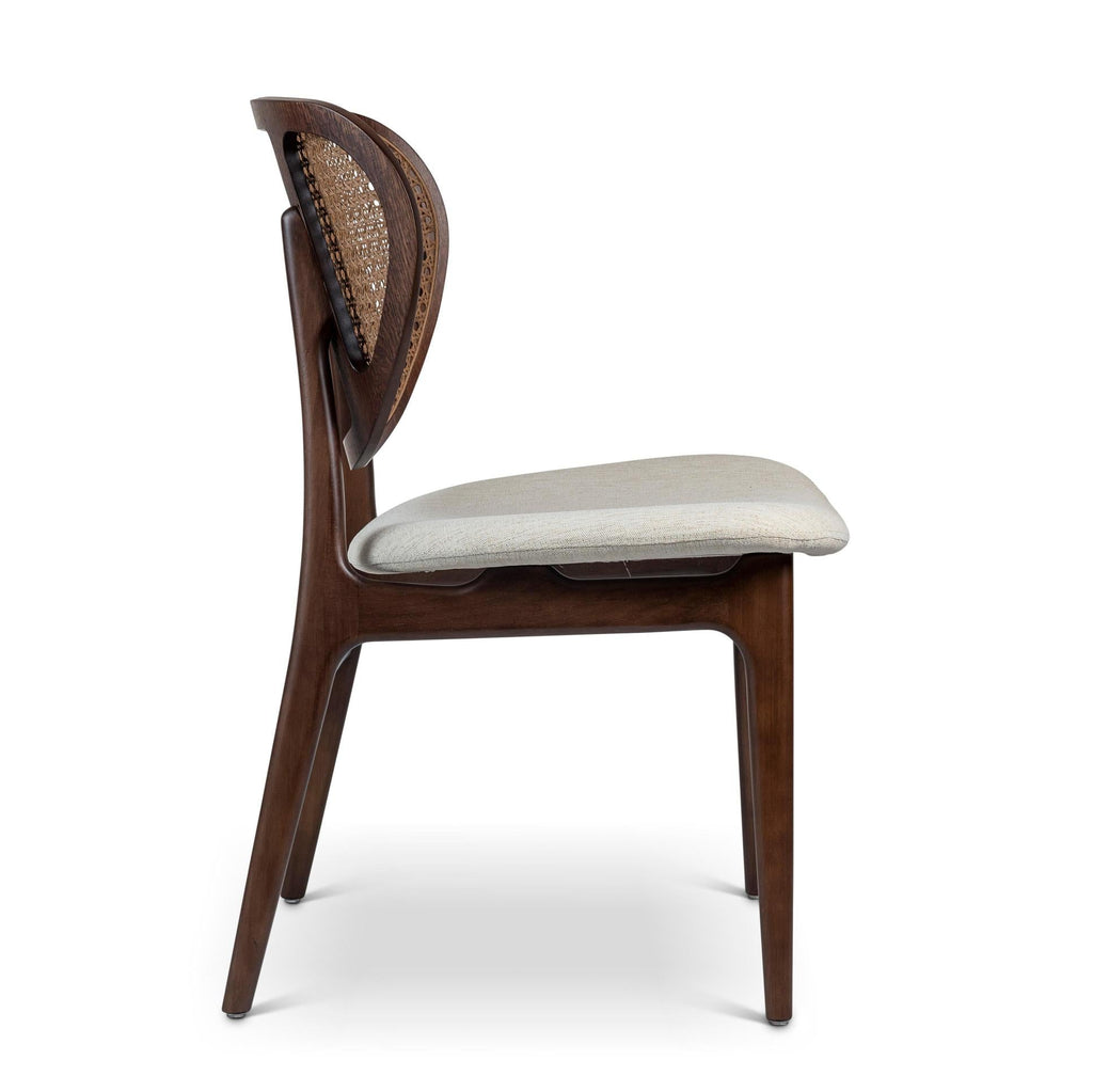 Modern Brazilian Joelma Cane Side Chair