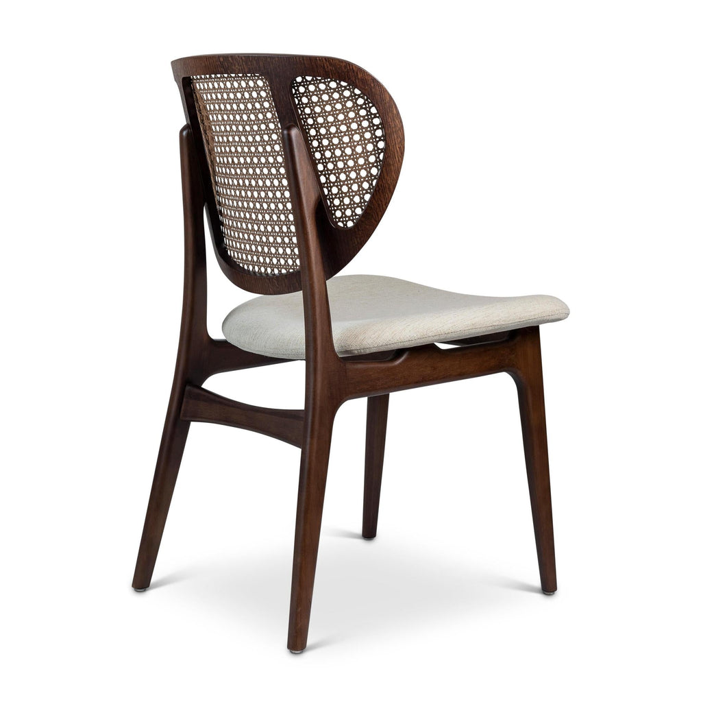 Modern Brazilian Joelma Cane Side Chair