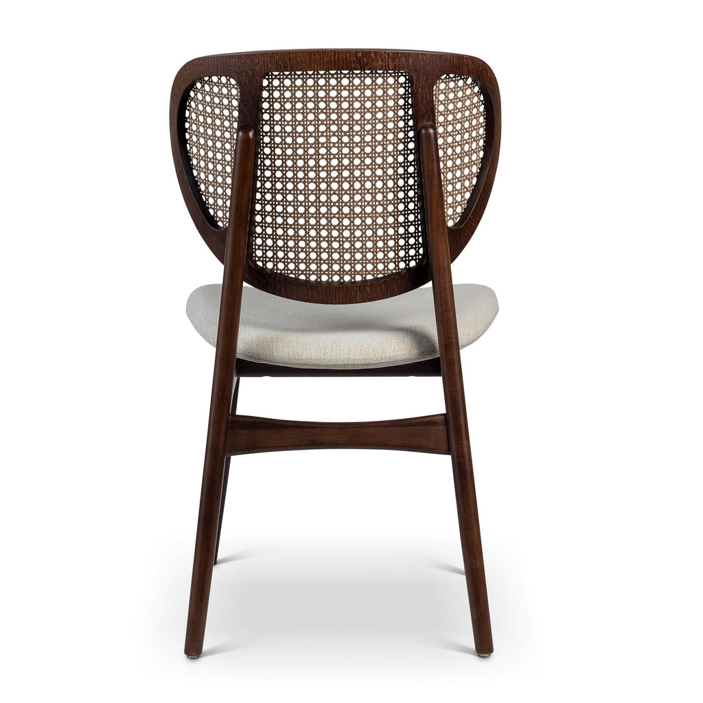 Modern Brazilian Joelma Cane Side Chair