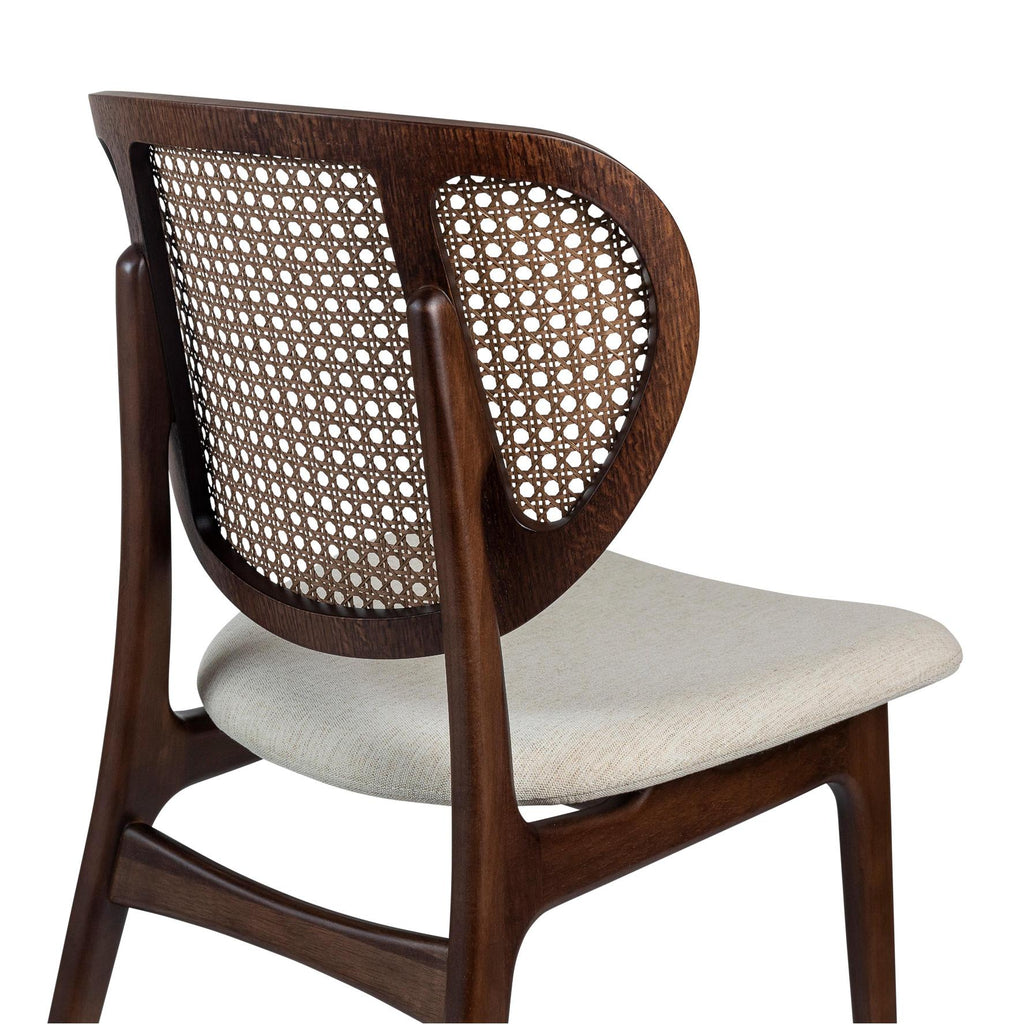 Modern Brazilian Joelma Cane Side Chair