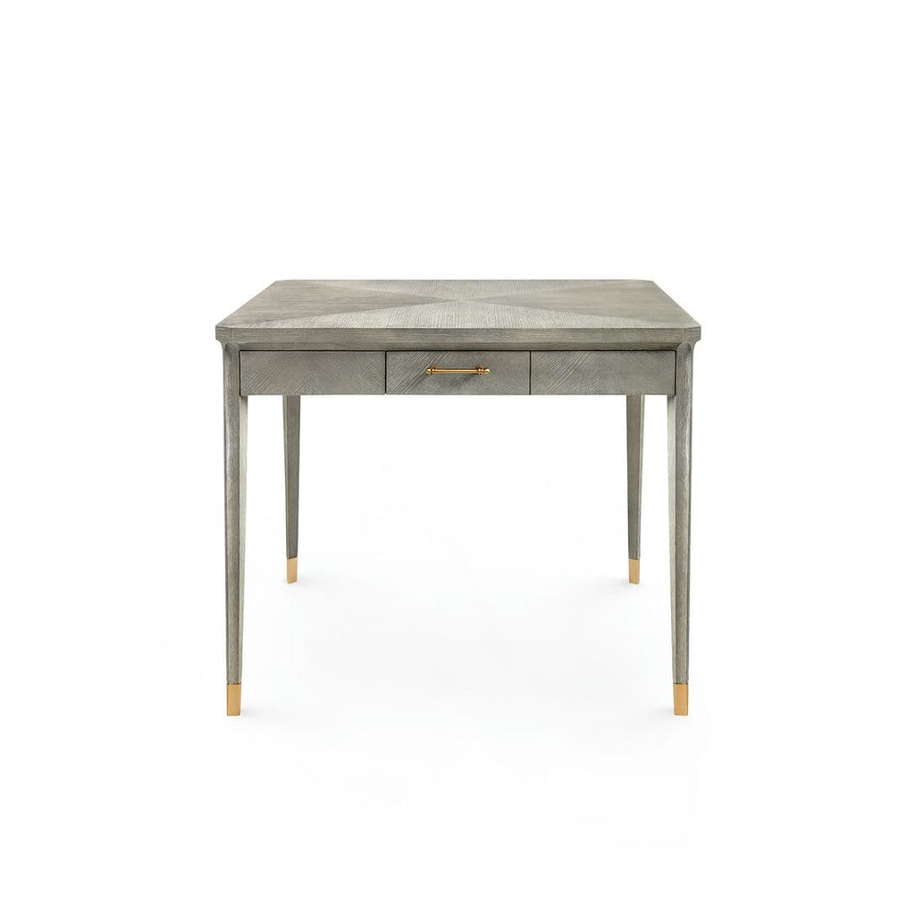 Bertram Card Table - Soft Gray