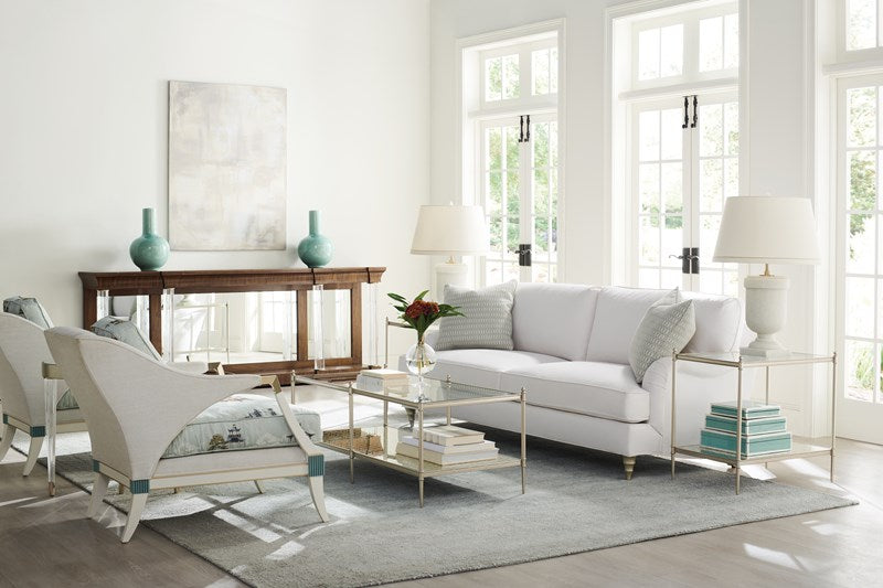 Perfectable - Neutral Metallic Coffee Table