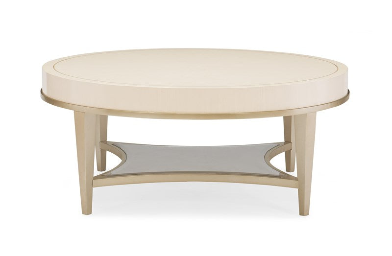 Adela Cocktail Table - Washed Alabaster, Blush Taupe - C011-016-401