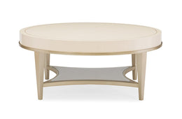 Adela Cocktail Table - Washed Alabaster, Blush Taupe - C011-016-401