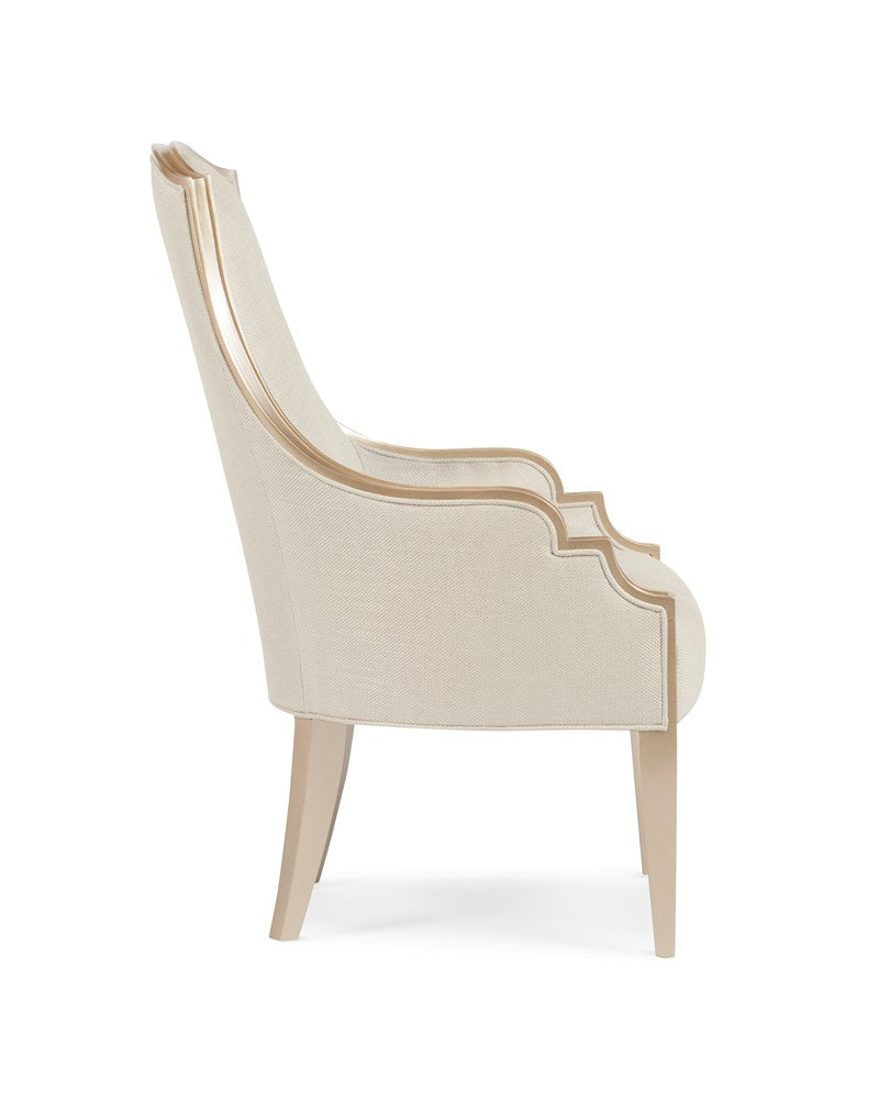 Adela Arm Chair - Blush Taupe