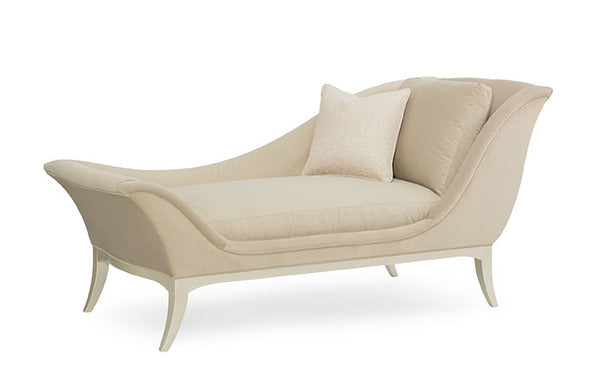 Avondale Chaise - Soft Silver Paint