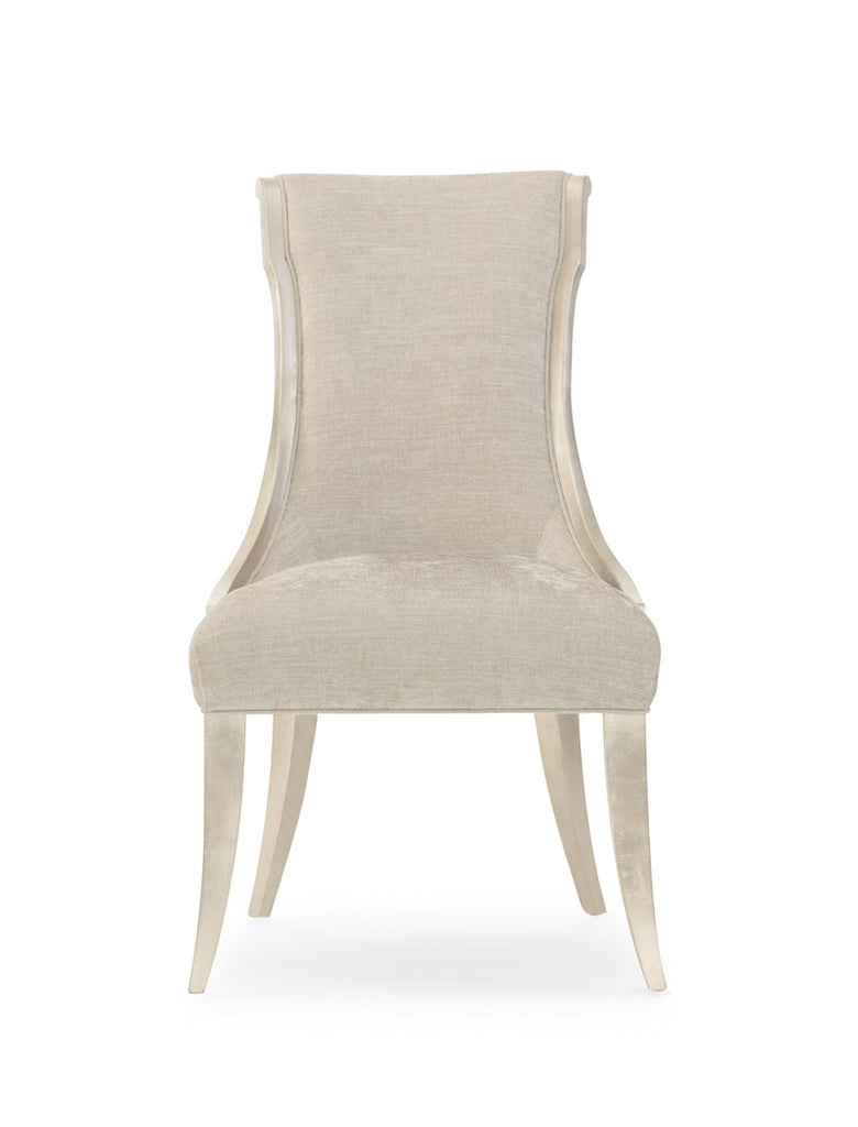 Avondale Side Chair - Soft Silver Leaf