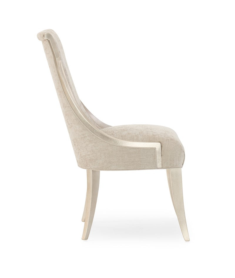 Avondale Side Chair - Soft Silver Leaf