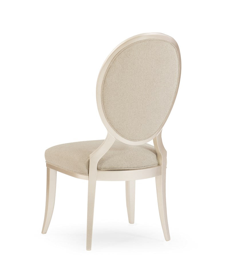 Avondale Side Chair - Soft Silver Paint