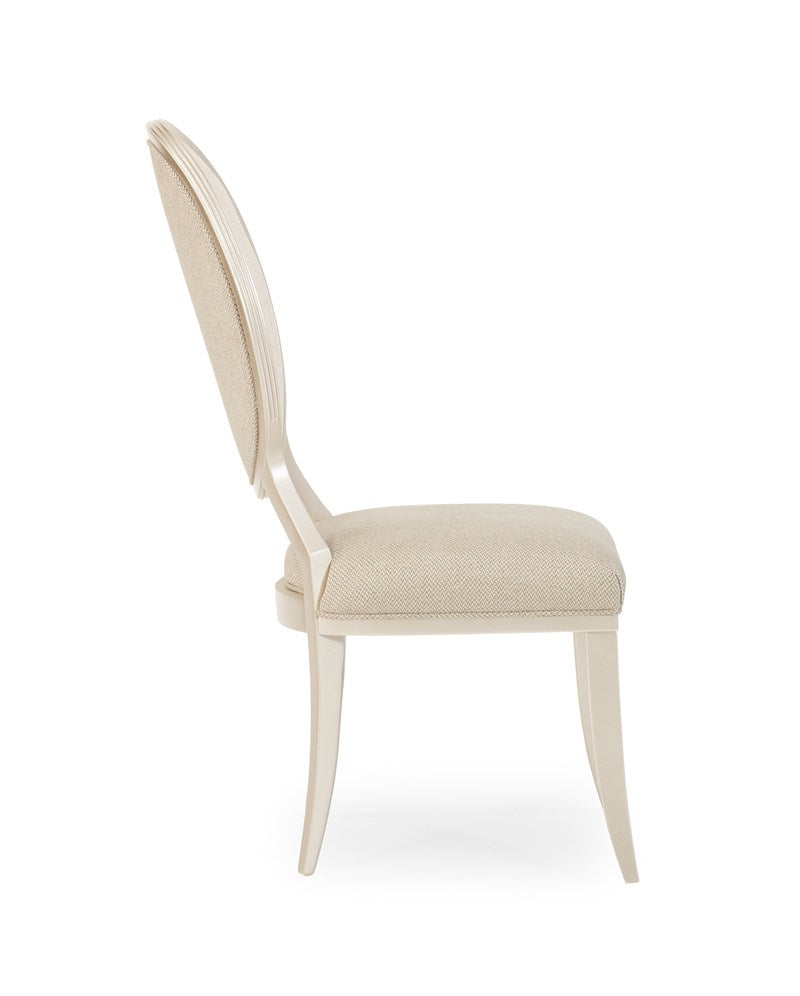 Avondale Side Chair - Soft Silver Paint