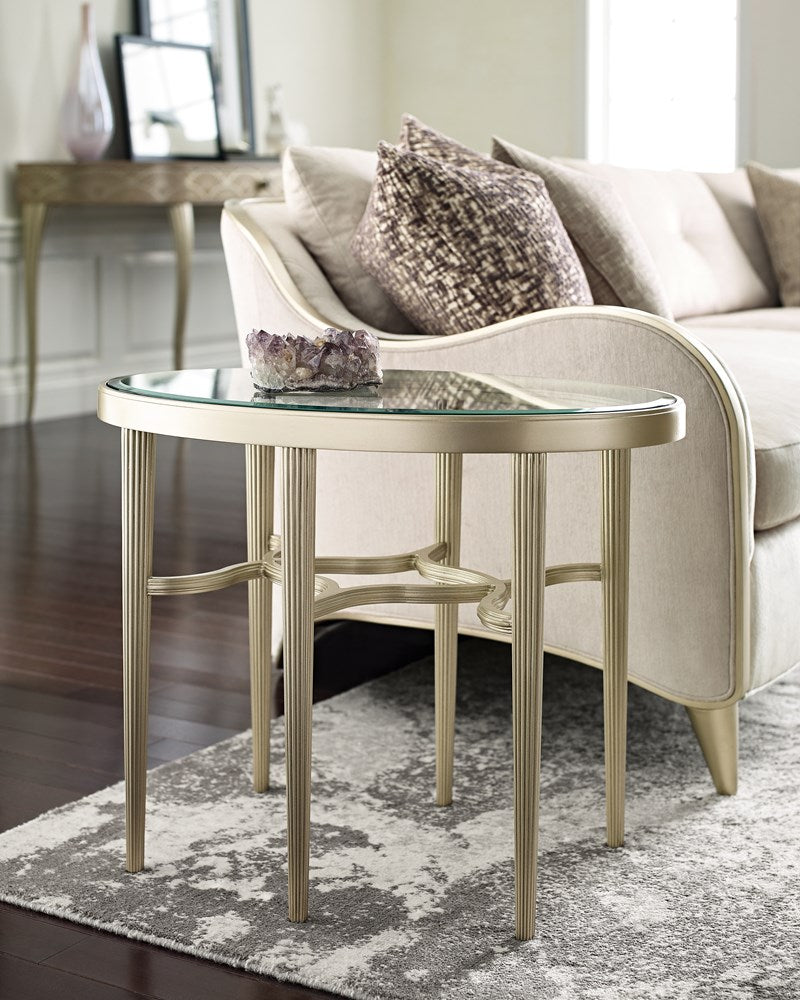 Lillian Oval End Table