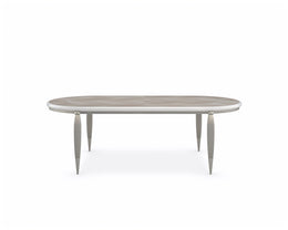 Dining Table - Stone Manor, Soft Radiance, Ivory Wash