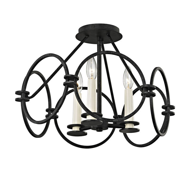 Juliette Flush Mount - Country Iron