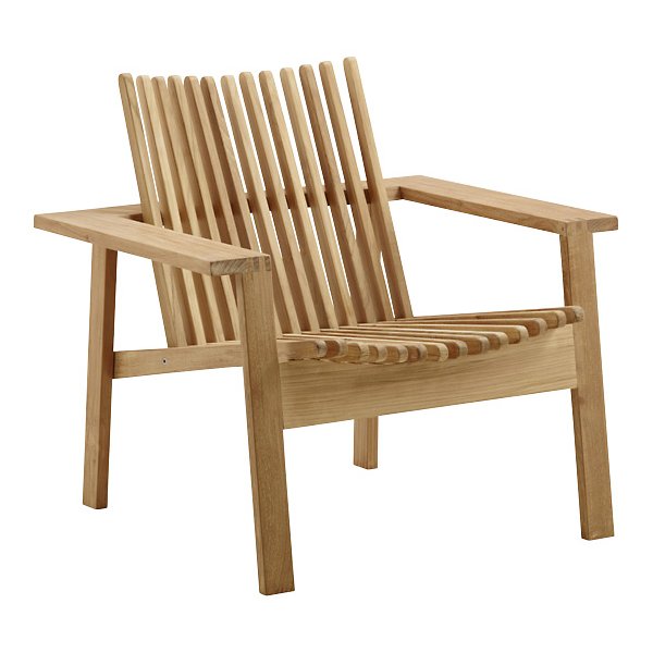 Amaze Outdoor Lounge Chair, Teak