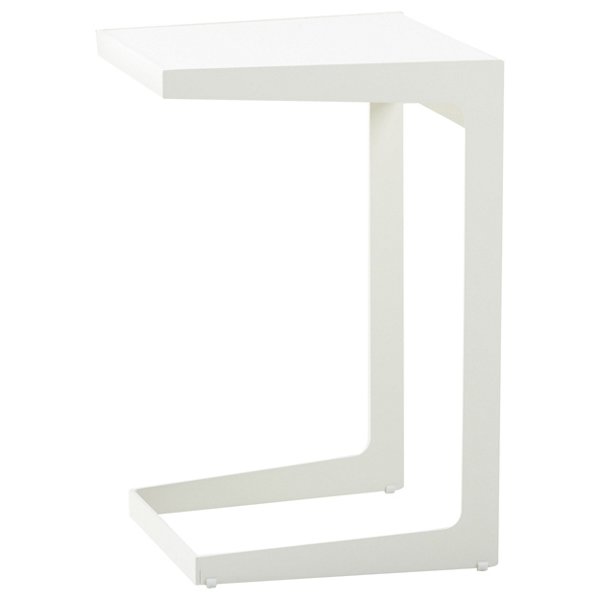 Time Out Side Table, White