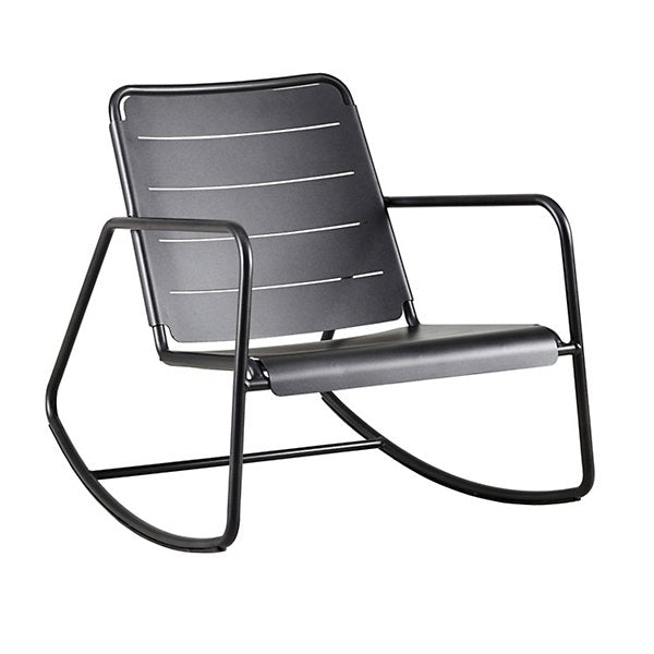 Copenhagen Rocking Chair, Lava Grey