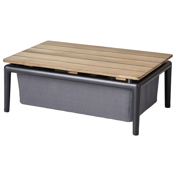 Conic Box Table, Grey