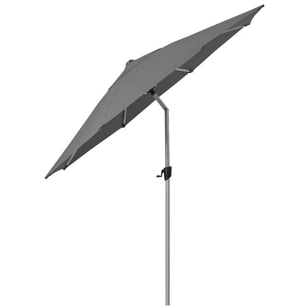 Sunshade Parasol With Tilt System, Anthracite