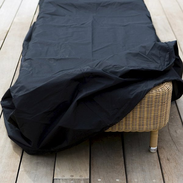 Cover 1 Single For Sunbeds And Sunloungers, Black