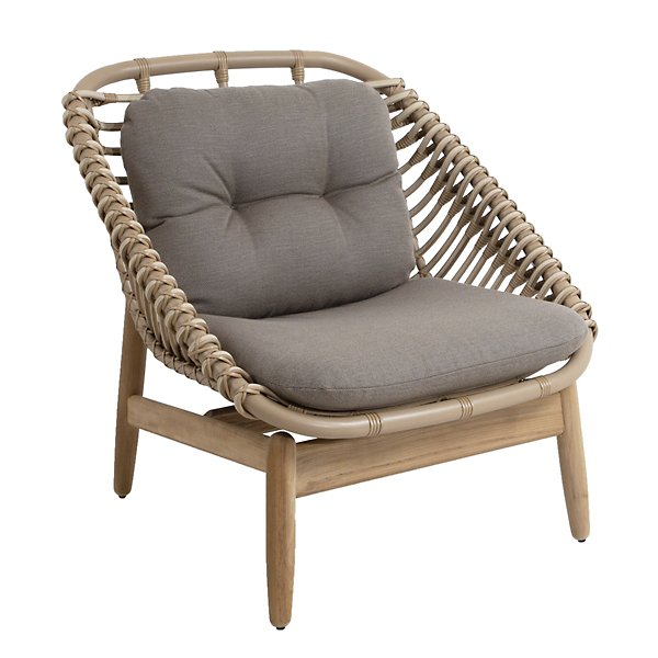 Strington Outdoor Lounge Chair, Natural