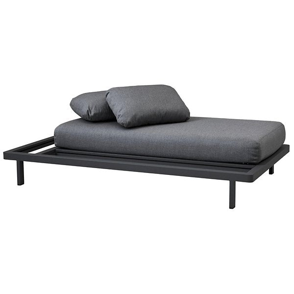 Space Outdoor 2-Seater Modular Sofa, Grey