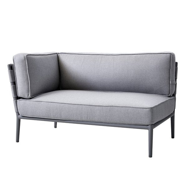 Conic 2 Seater Sofa, Light Gray