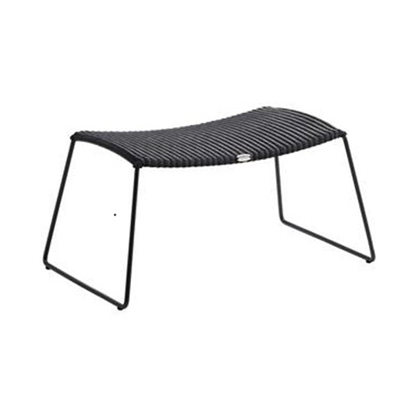 Breeze Footstool, Black