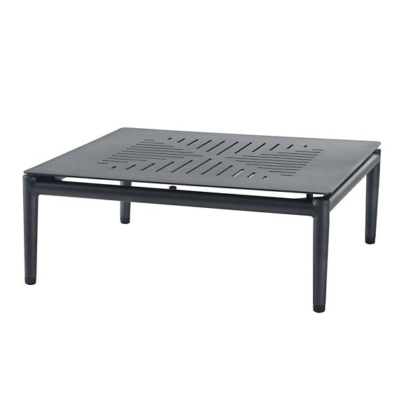 Conic Outdoor Coffee Table, Lava Grey