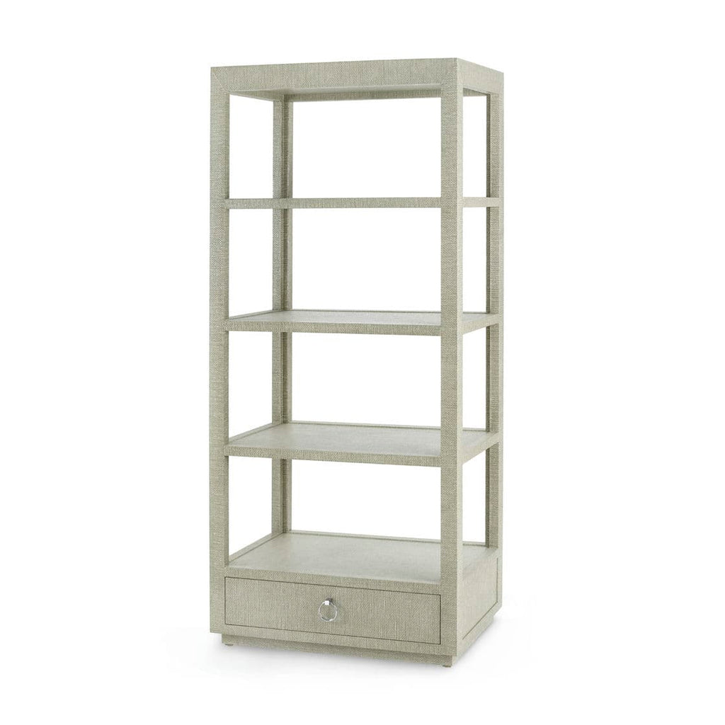 Camilla Etagere - Moss Gray Tweed