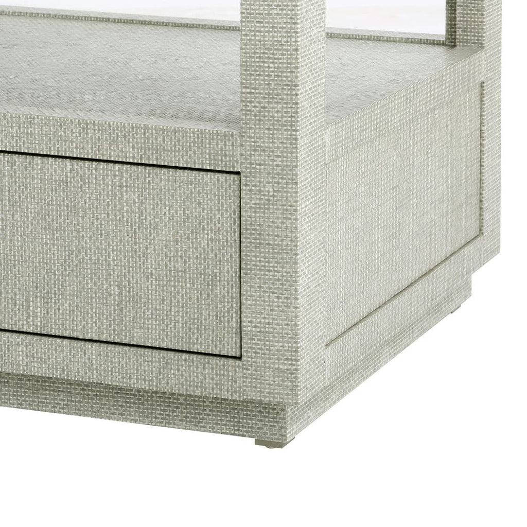 Camilla Etagere - Moss Gray Tweed