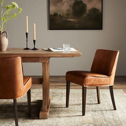 Aria Dining Chair-Sienna Chestnut by Four Hands