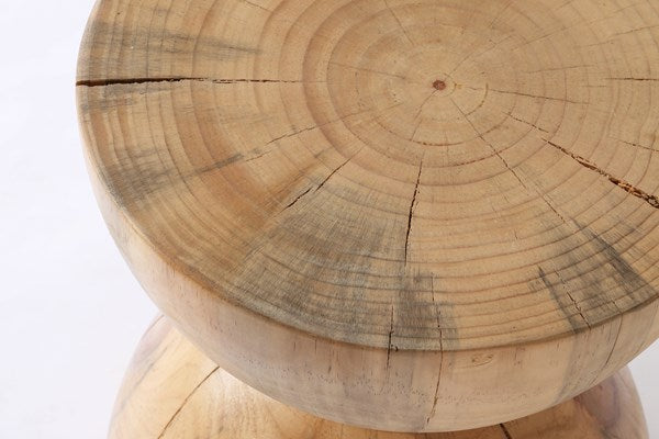 Aliza End Table-Natural Pine by Four Hands