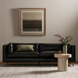 Beckwith Sofa-94"-Rider Black