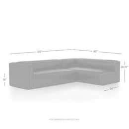 Nolita Sectional 2-Piece Left Chaise Facing